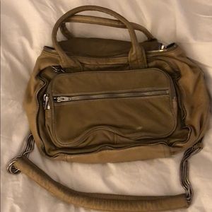 Alexander Wang camera bag in light army green